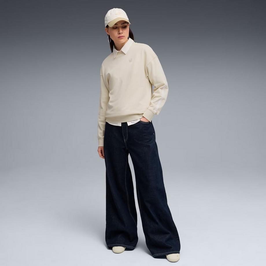 PUMA ESS ELEVATED Comfort Crew TR Sweat-shirt 