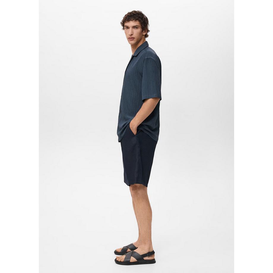 Mango Man Kurzarm Regular Fit Hemd  