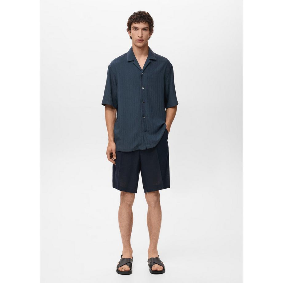 Mango Man Kurzarm Regular Fit Hemd  