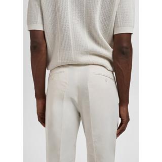 Mango Man Slim Fit Bundfalten Anzughose  