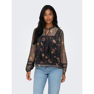 ONLY Bluse mit Blumenmuster  