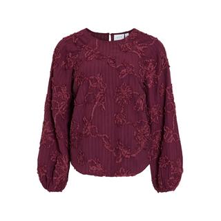 VILA Chemisier avec Broderie Florale  