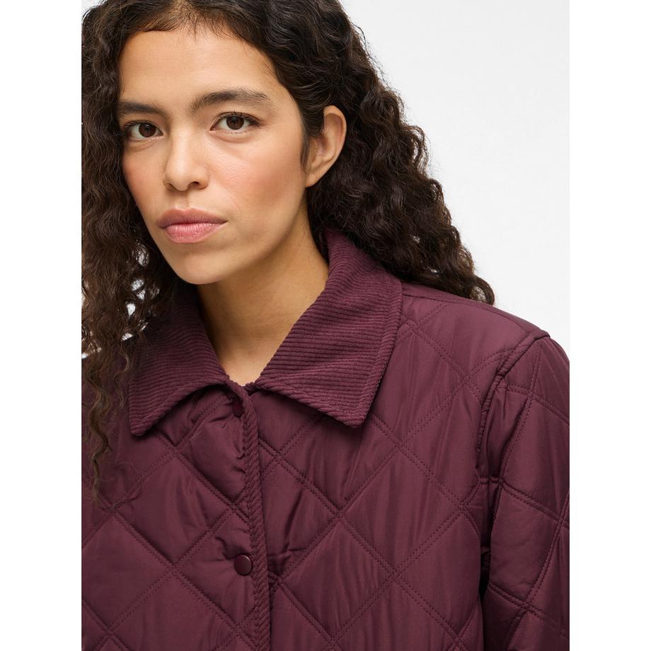 VILA Gesteppter Reverskragen Mantel  