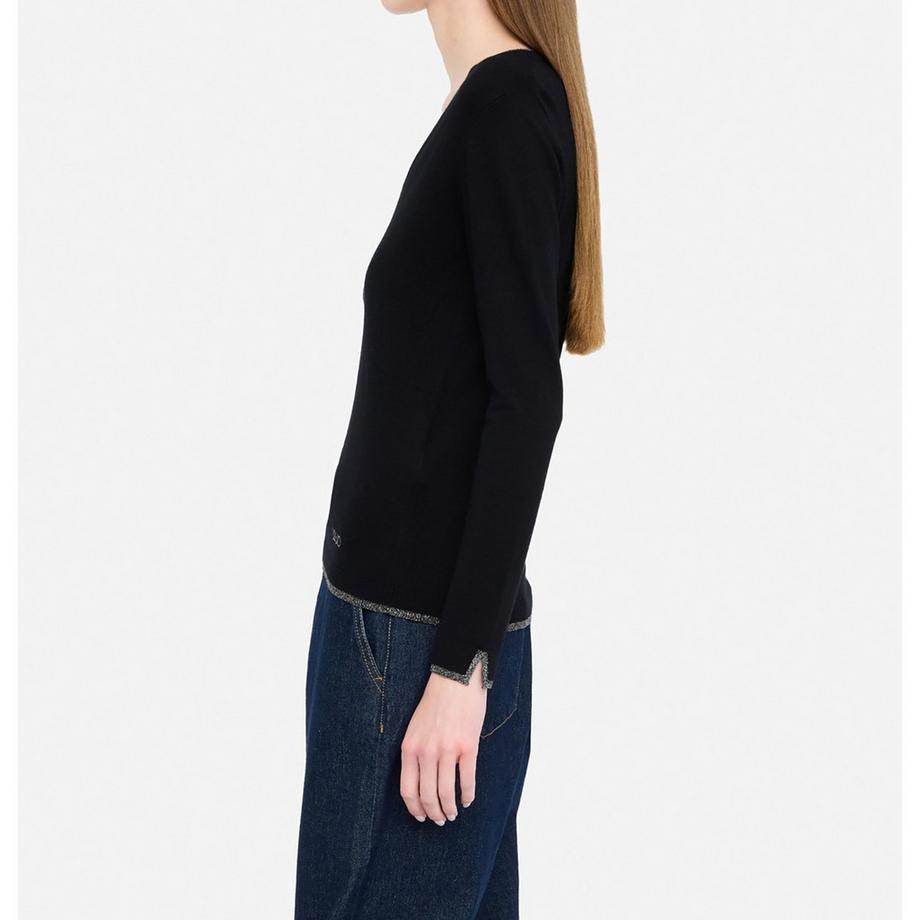 LIU JO Maglione Scollo a V  