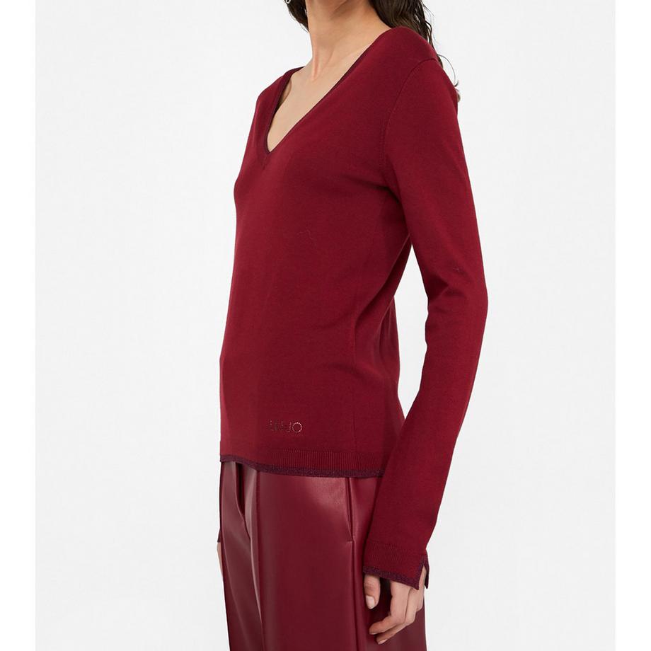 LIU JO Pullover V-Ausschnitt  