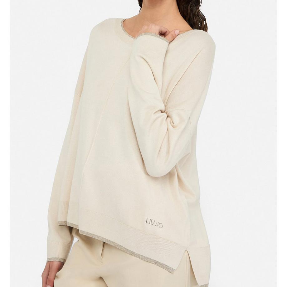 LIU JO Pullover Lurex Details  