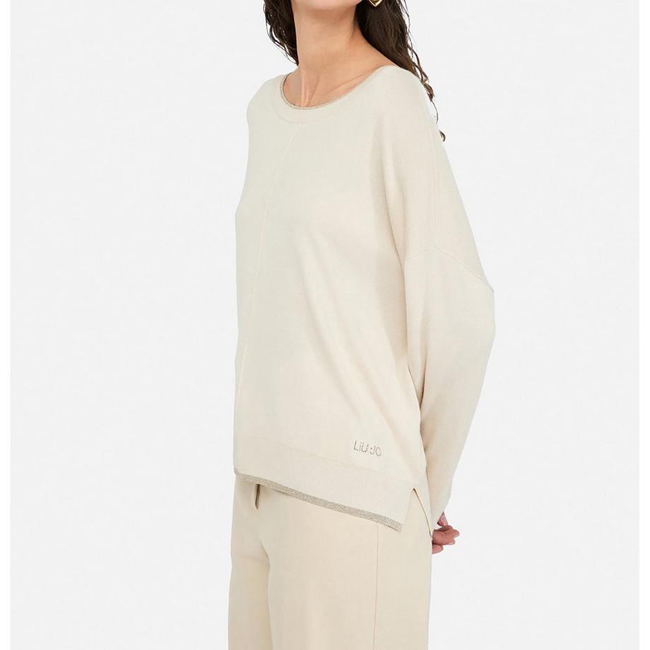 LIU JO Pullover Lurex Details  