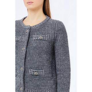 LIU JO Cardigan Scollo Rotondo  