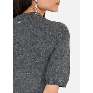 LIU JO Pullover Manica Corta Collo Alto  