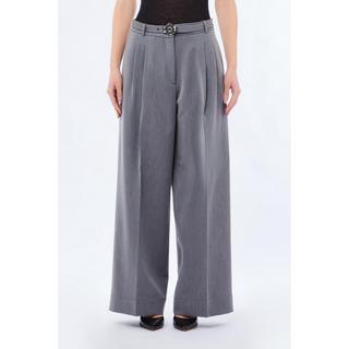 LIU JO Pantaloni Vita Alta Gamba Larga  