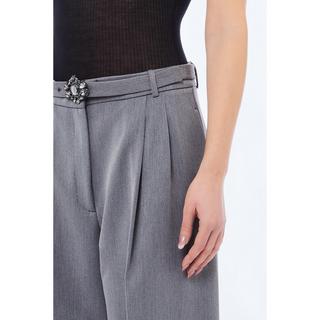 LIU JO Pantaloni Vita Alta Gamba Larga  