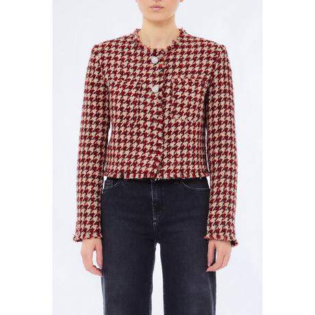 LIU JO Giacca Tweed Pied-de-poule  