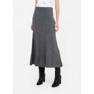 LIU JO Gonna Midi in Maglia con Paillettes  