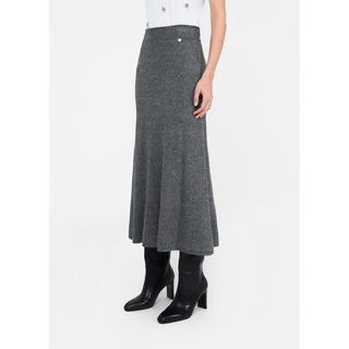 LIU JO Gonna Midi in Maglia con Paillettes  