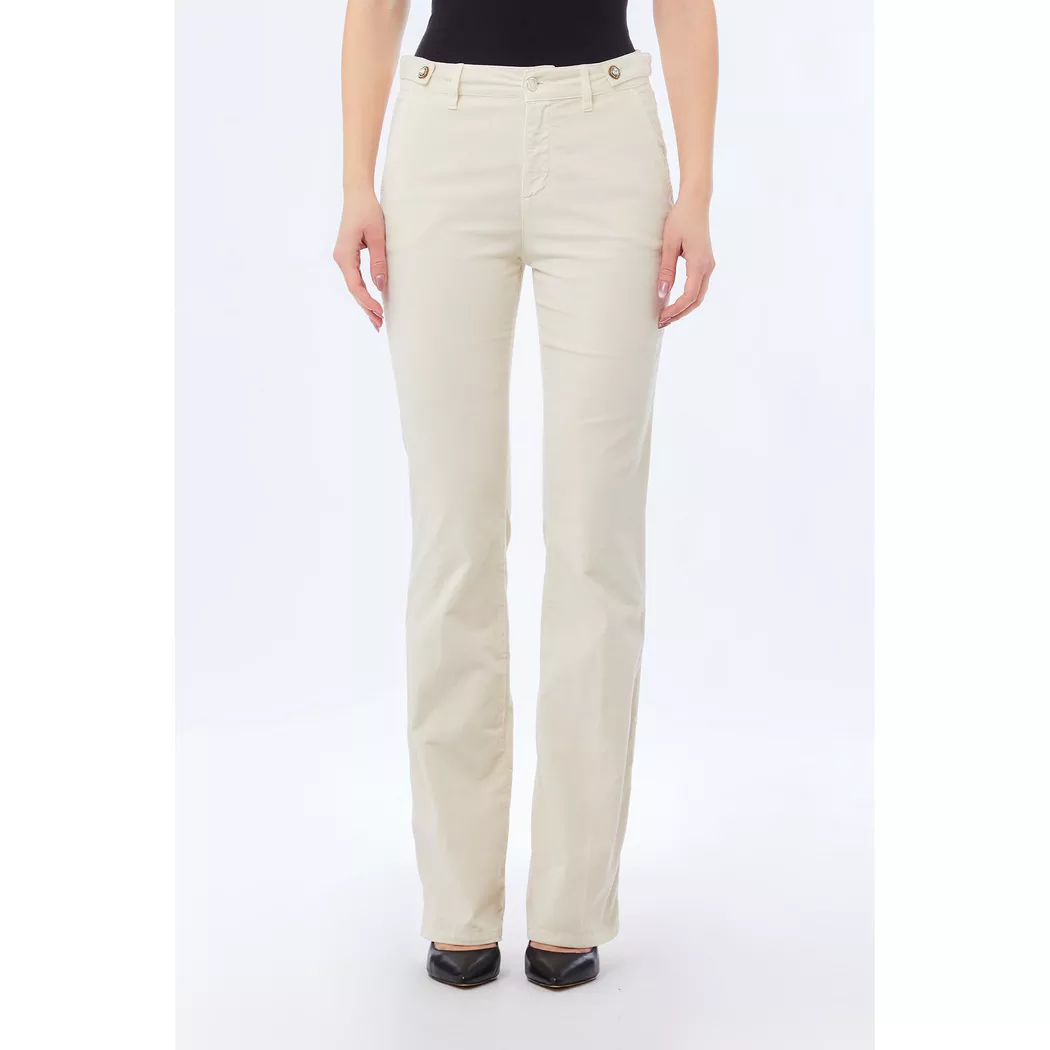 LIU JO - Hose, für Damen, Offwhite, Größe W26/L32