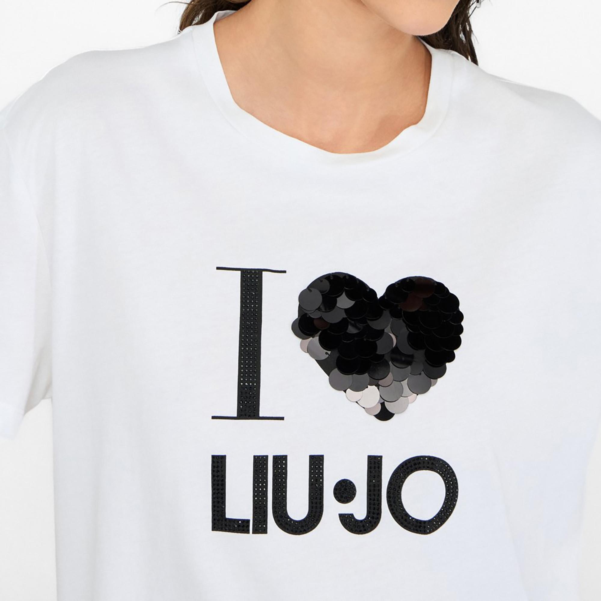 LIU JO Liu Jo T-shirt avec applications  
