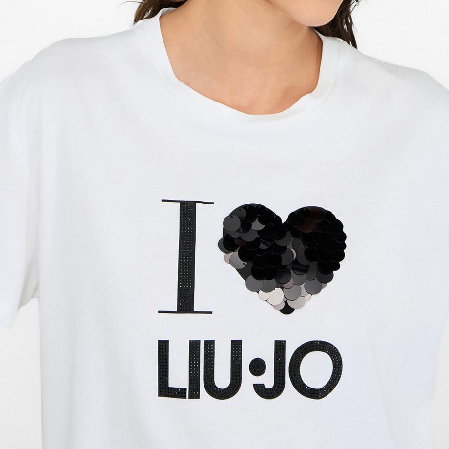 LIU JO T-shirt con applicazioni  