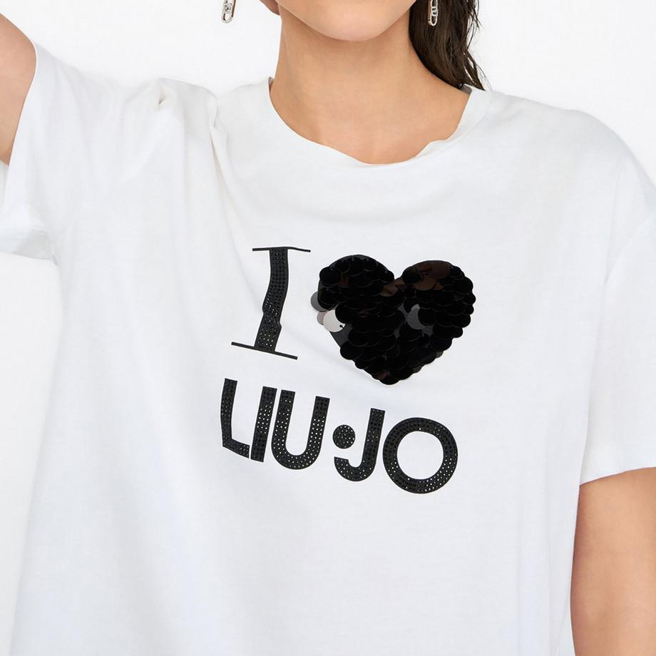 LIU JO T-shirt con applicazioni  