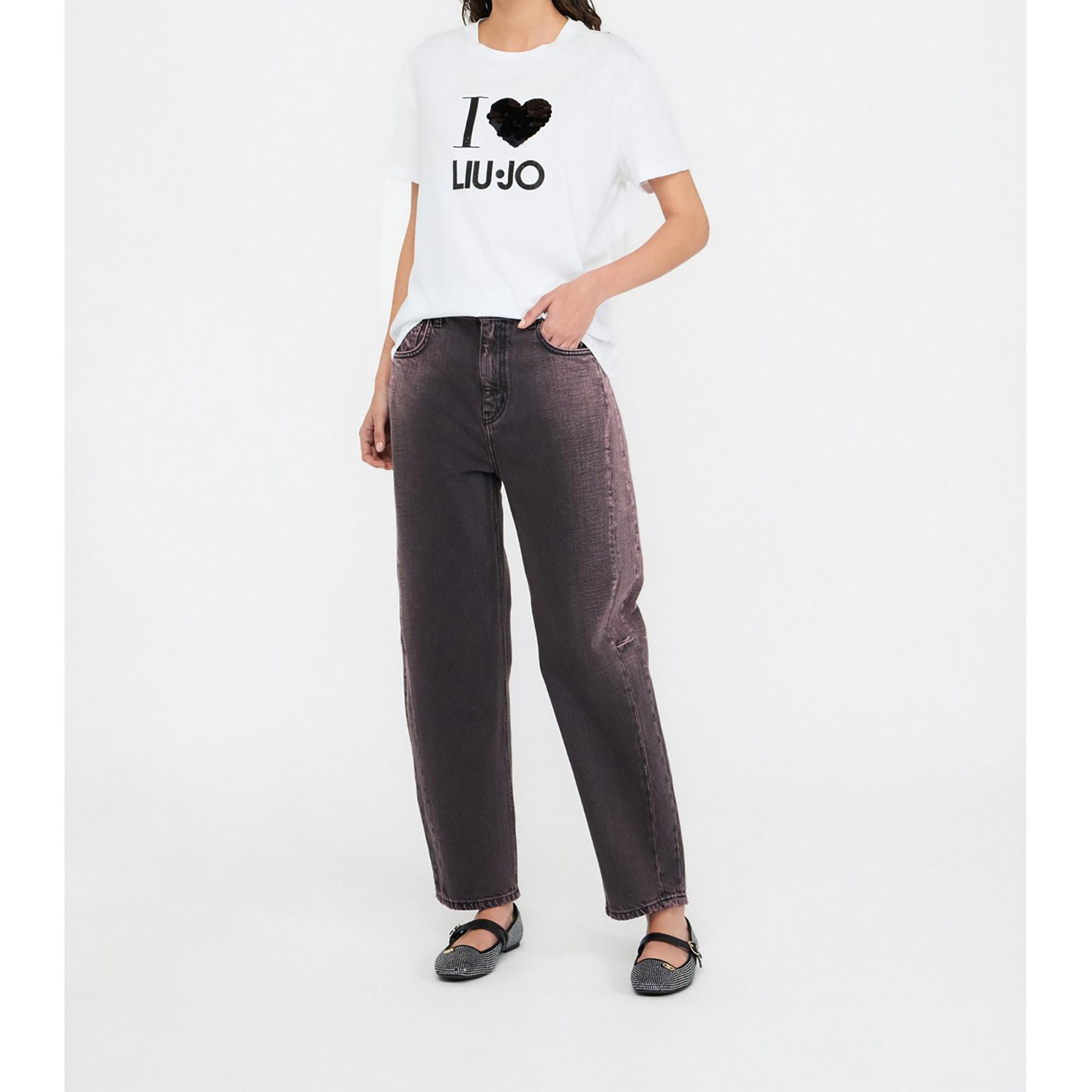 LIU JO Liu Jo T-shirt avec applications  