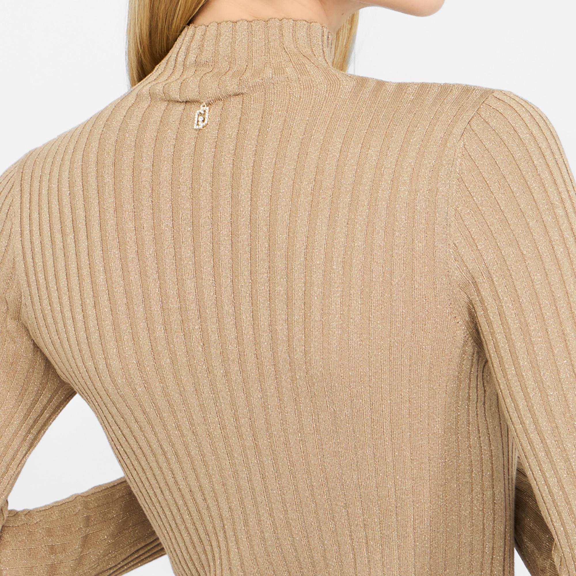 LIU JO Maglione Dolcevita a Costine  