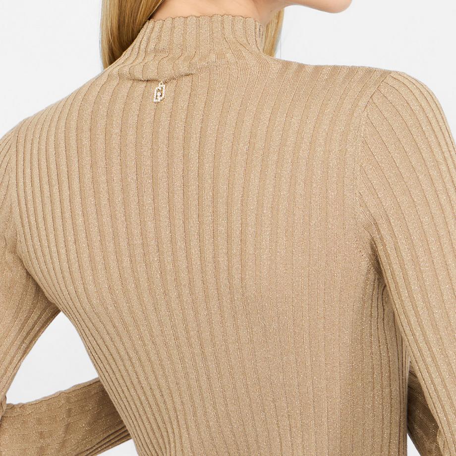 LIU JO Maglione Dolcevita a Costine  