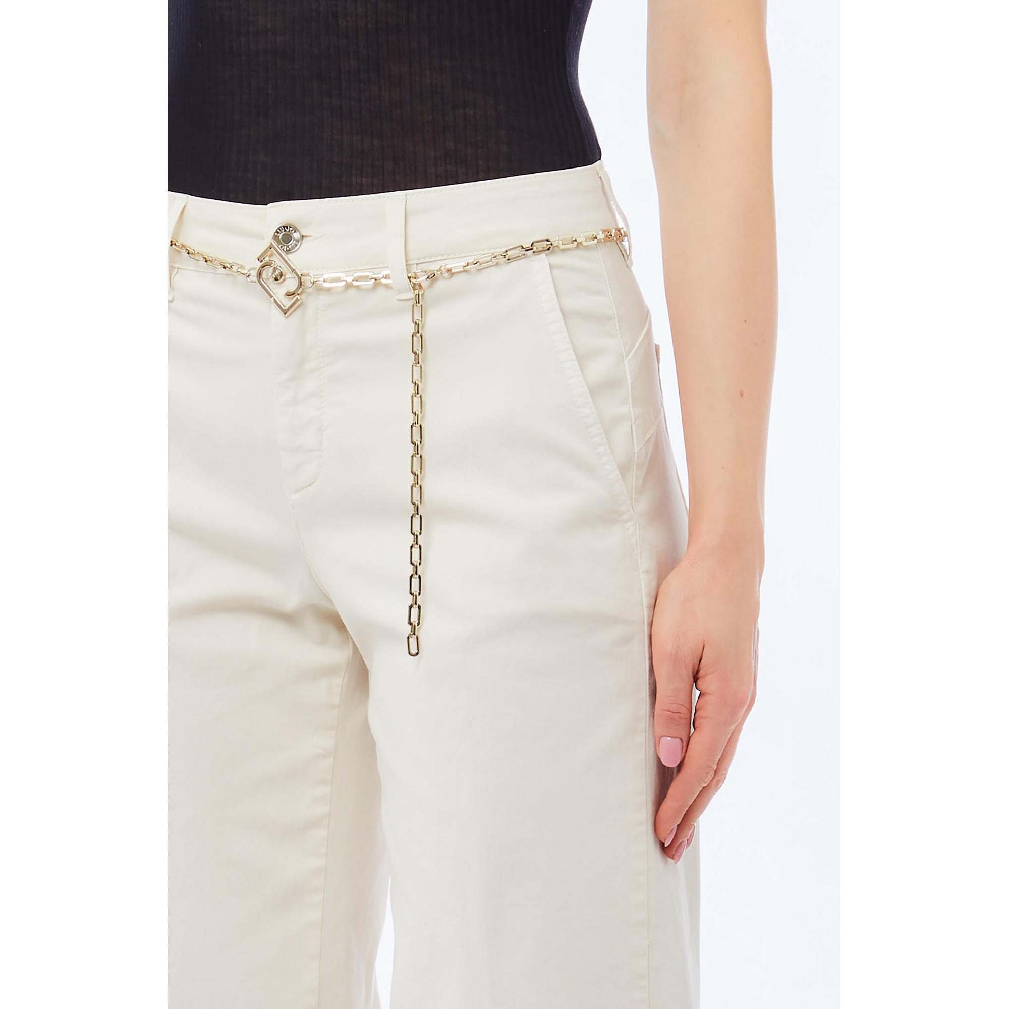 LIU JO Pantalon Large Longueur Cheville  