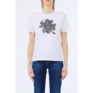 LIU JO T-shirt con stampa trifoglio  