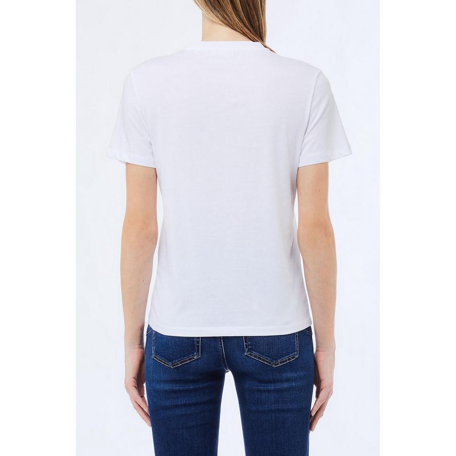 LIU JO T-shirt Stampa Quadrifoglio  