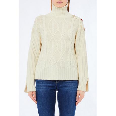 LIU JO Maglione Collo Alto Treccia  