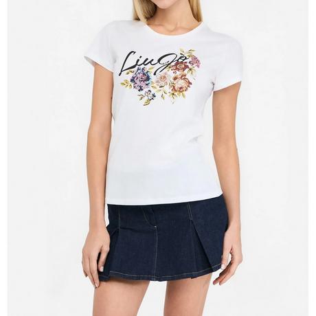 LIU JO T-Shirt avec Imprimé Avant  