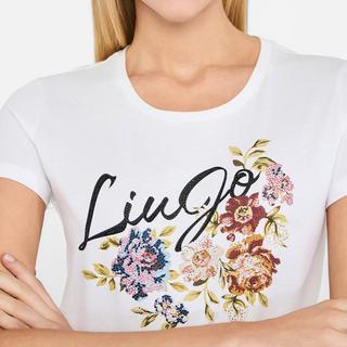 LIU JO T-Shirt avec Imprimé Avant  