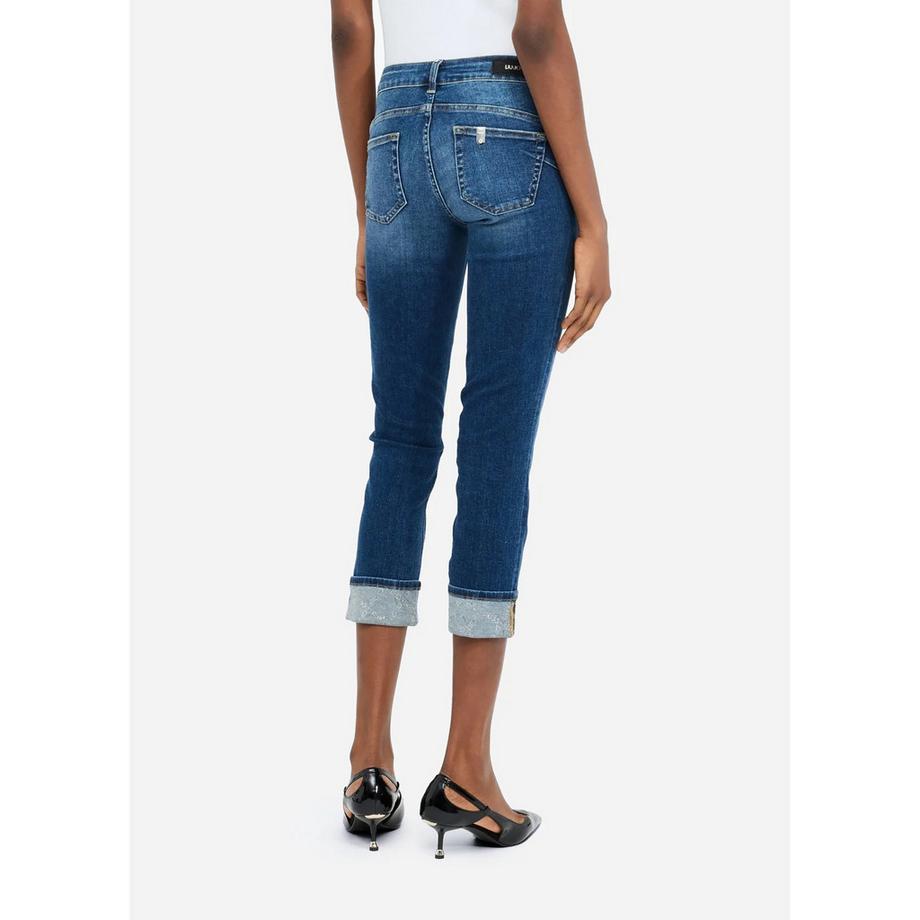 LIU JO Skinny Fit Cropped Jeans  