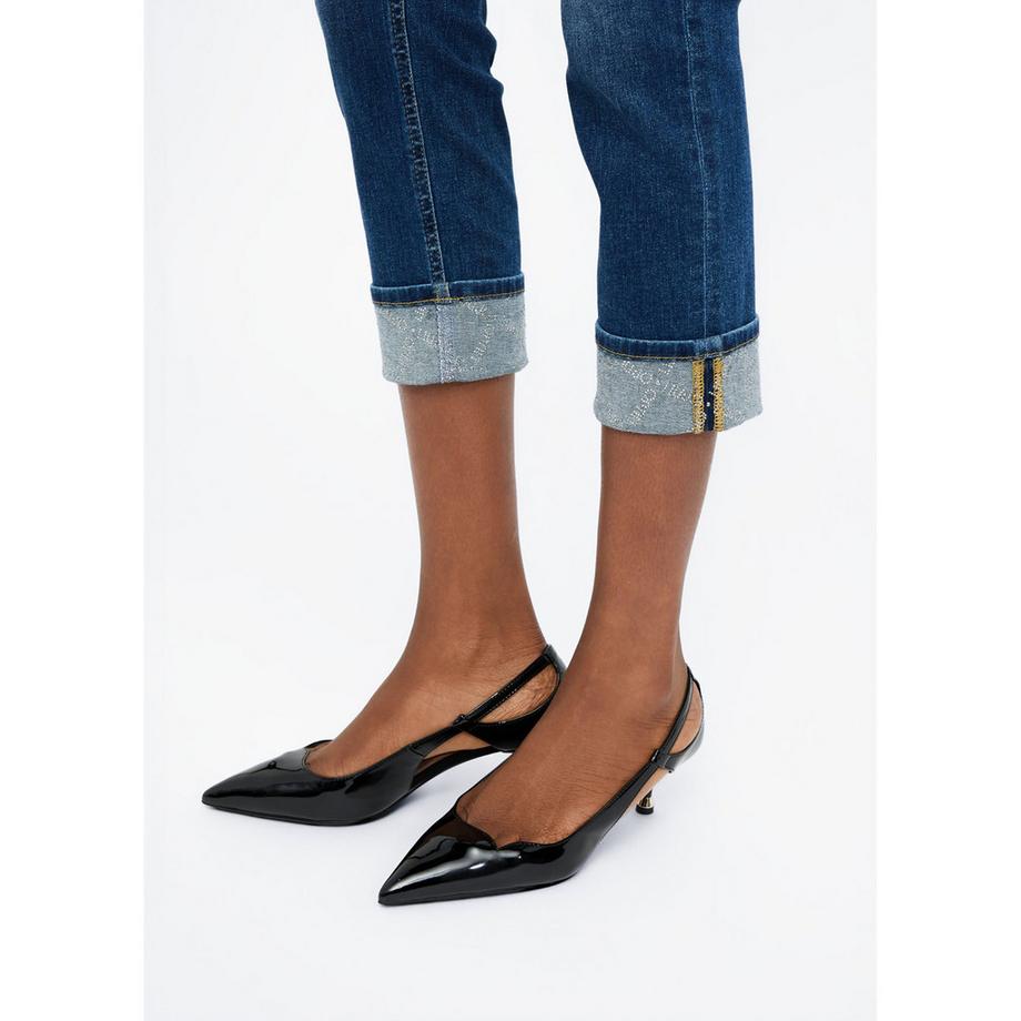 LIU JO Skinny Fit Cropped Jeans  