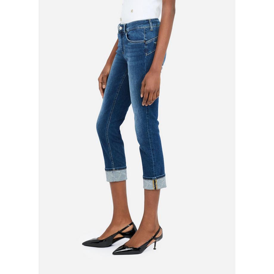 LIU JO Skinny Fit Cropped Jeans  