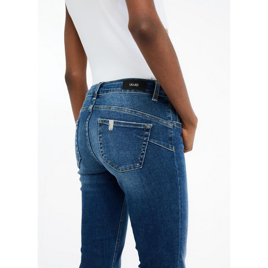 LIU JO Skinny Fit Cropped Jeans  