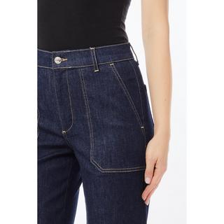 LIU JO Jeans Ampio Svasato con Risvolto  