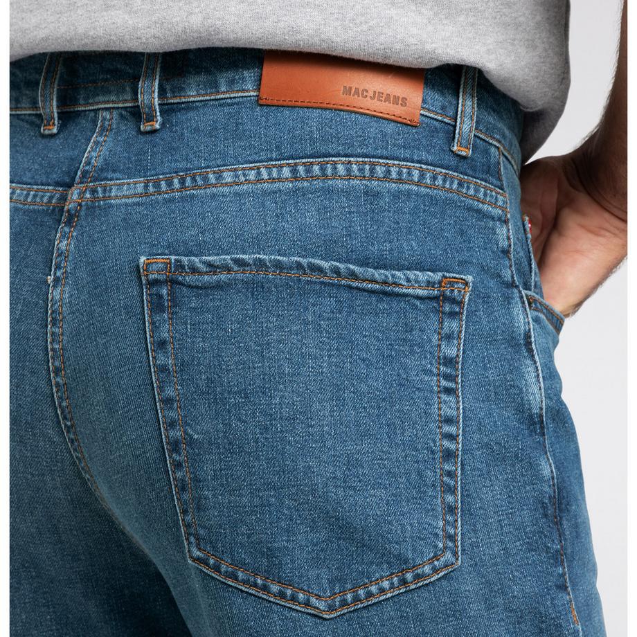 MAC RICK Comfort Fit Straight Leg Jeans  