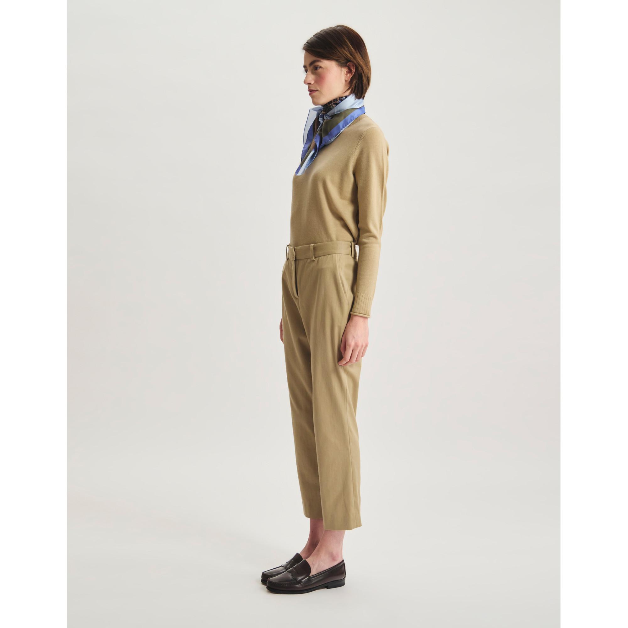 Inès de la Fressange Audrey Tapered Fit Pantaloni Lunghezza Caviglia  