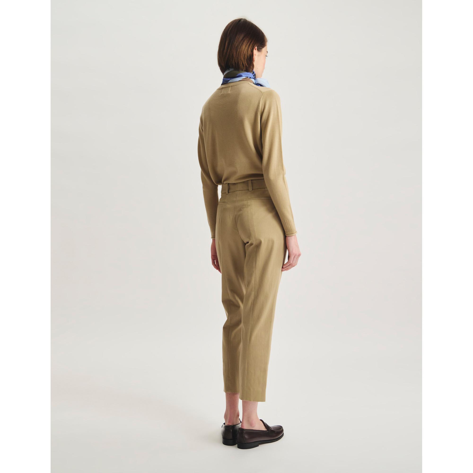Inès de la Fressange Audrey Tapered Fit Pantaloni Lunghezza Caviglia  