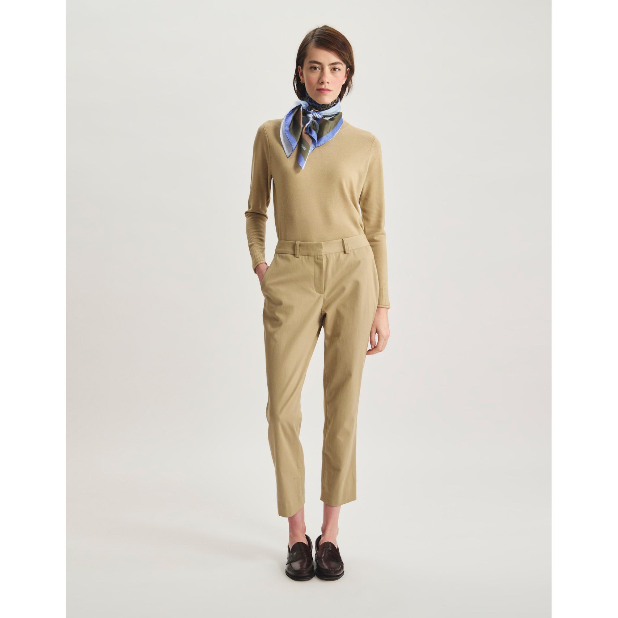 Inès de la Fressange Audrey Tapered Fit Pantaloni Lunghezza Caviglia  