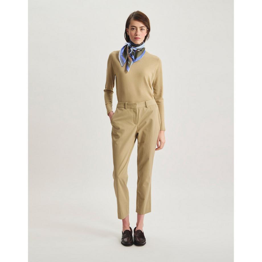 Inès de la Fressange Audrey Tapered Fit Pantalon Longueur Cheville  