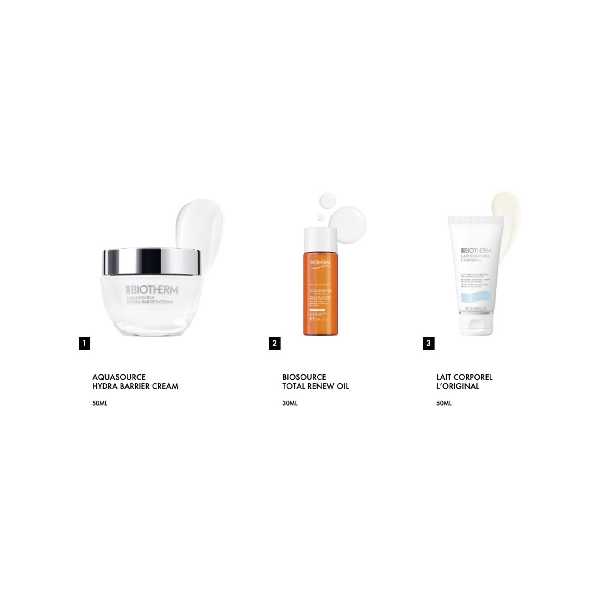 BIOTHERM  Aquasource Hydra Barrier Holiday Set 