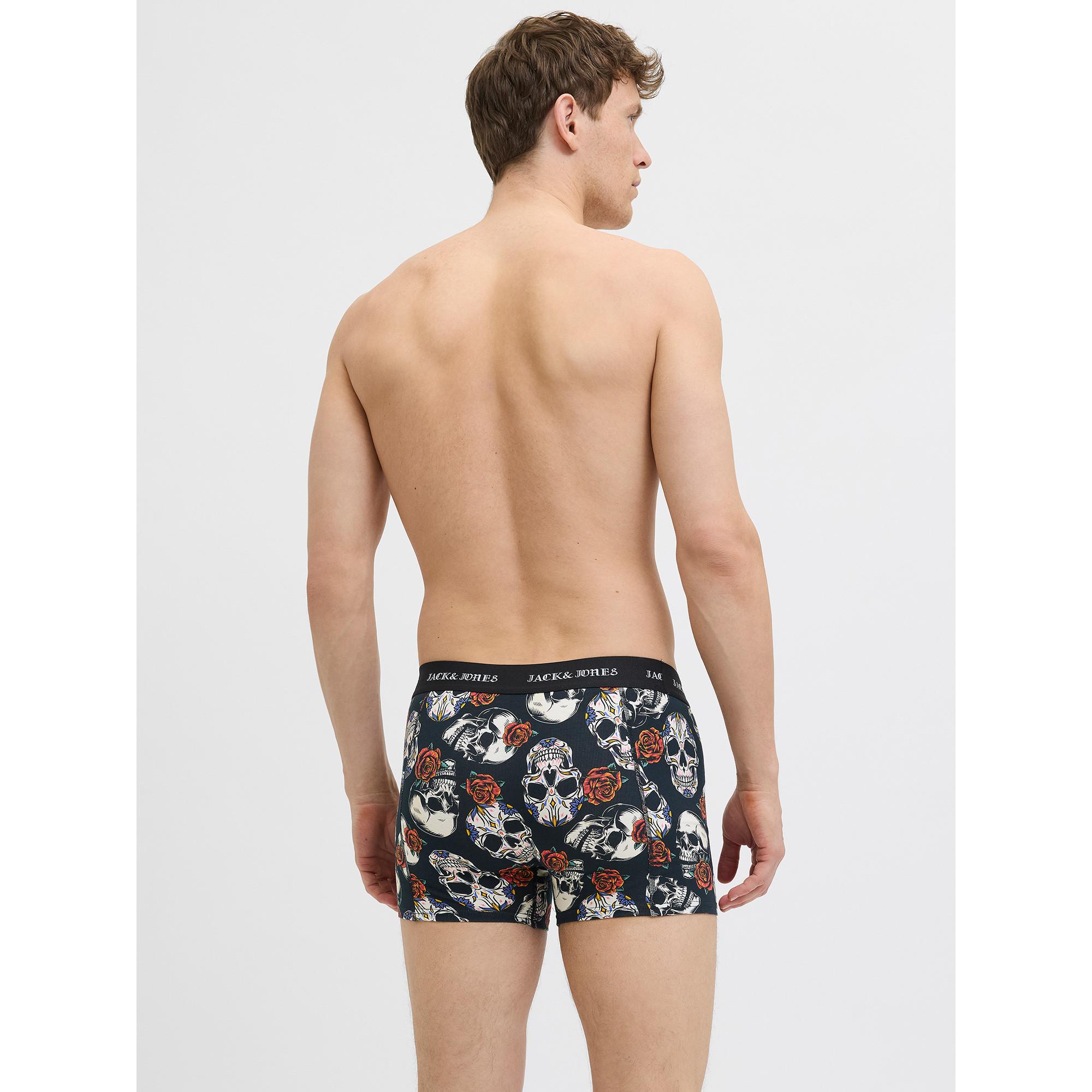 JACK & JONES Murphy Skull Trunks Set da 3  