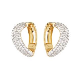 GUESS DOUBLE WAVE Ohrringe 