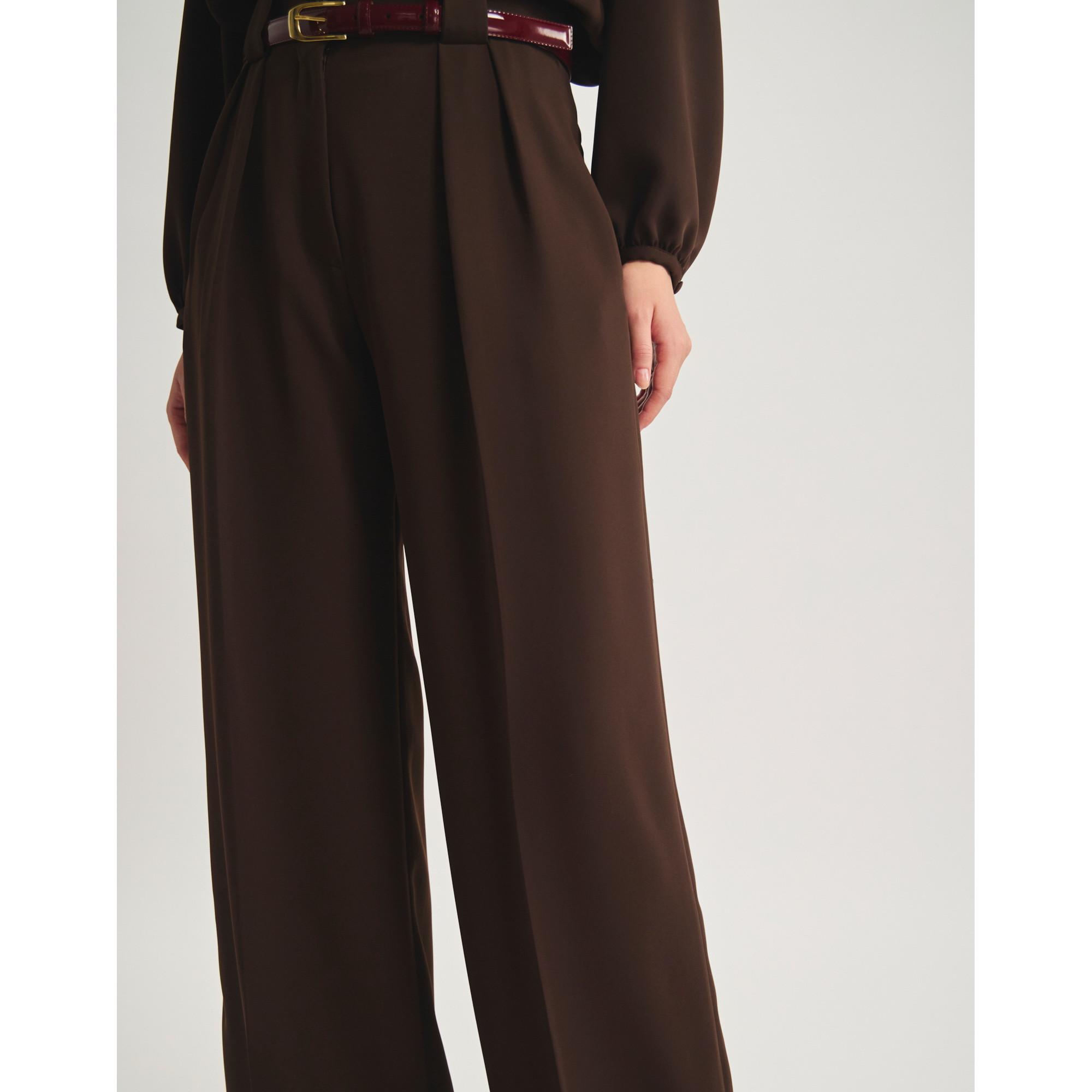 Inès de la Fressange Marlène High Waist Straight Fit Hose  