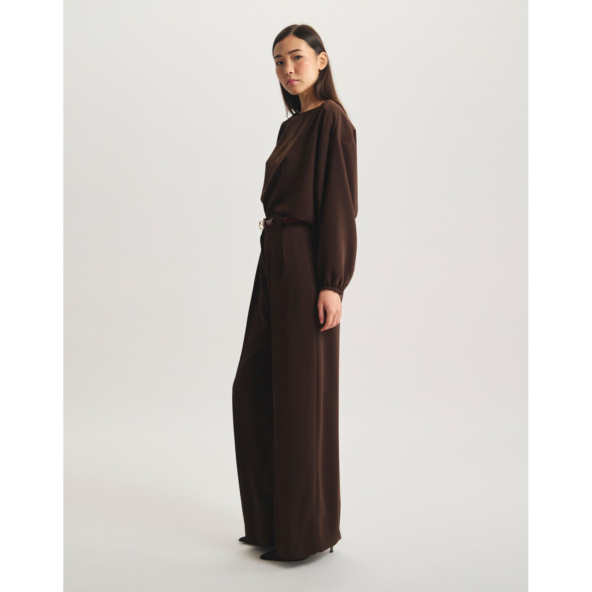 Inès de la Fressange Marlène High Waist Straight Fit Hose  