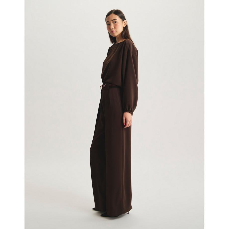 Inès de la Fressange Marlène High Waist Straight Fit Hose  