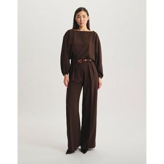 Inès de la Fressange Marlène High Waist Straight Fit Hose  