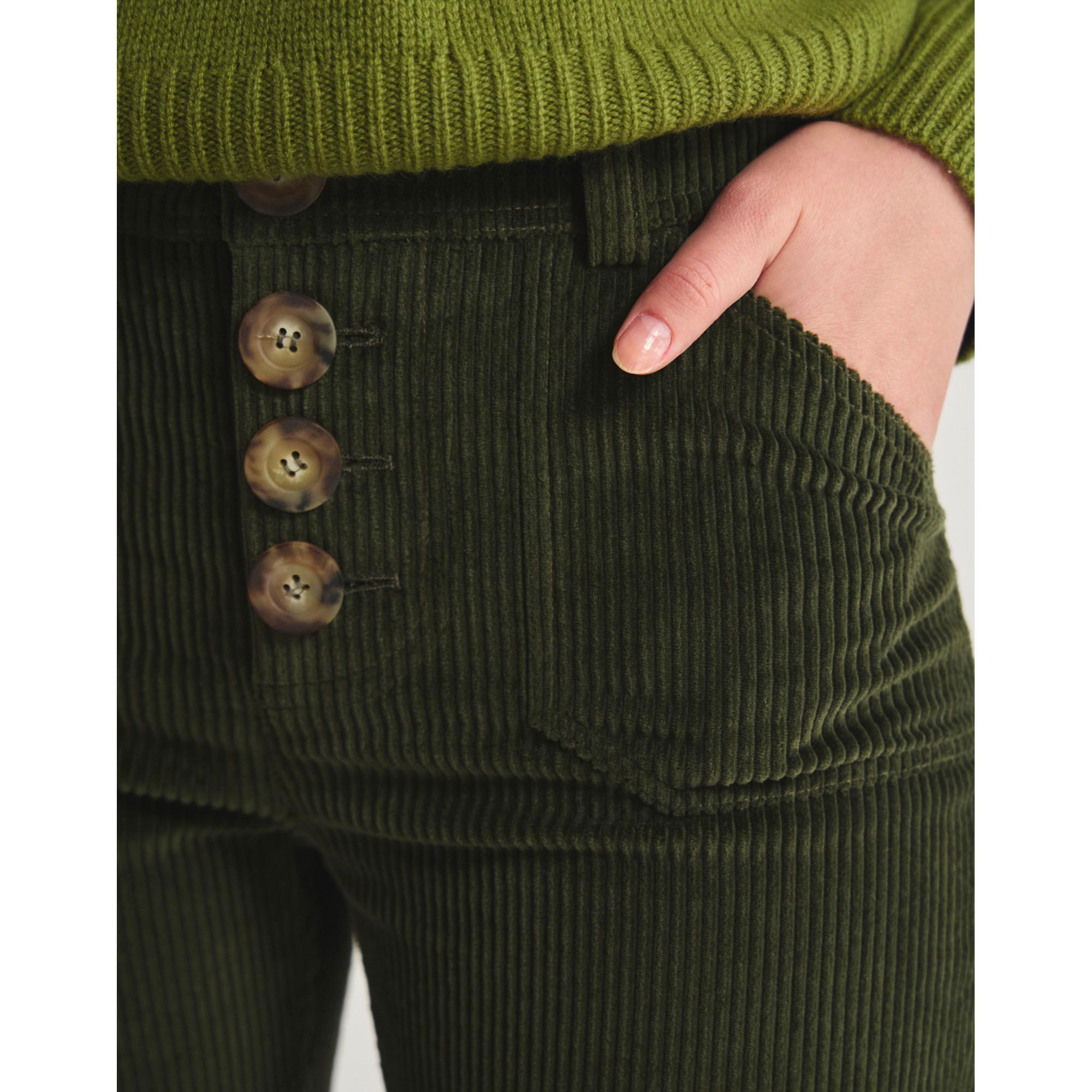 Inès de la Fressange Cordhose Flared  