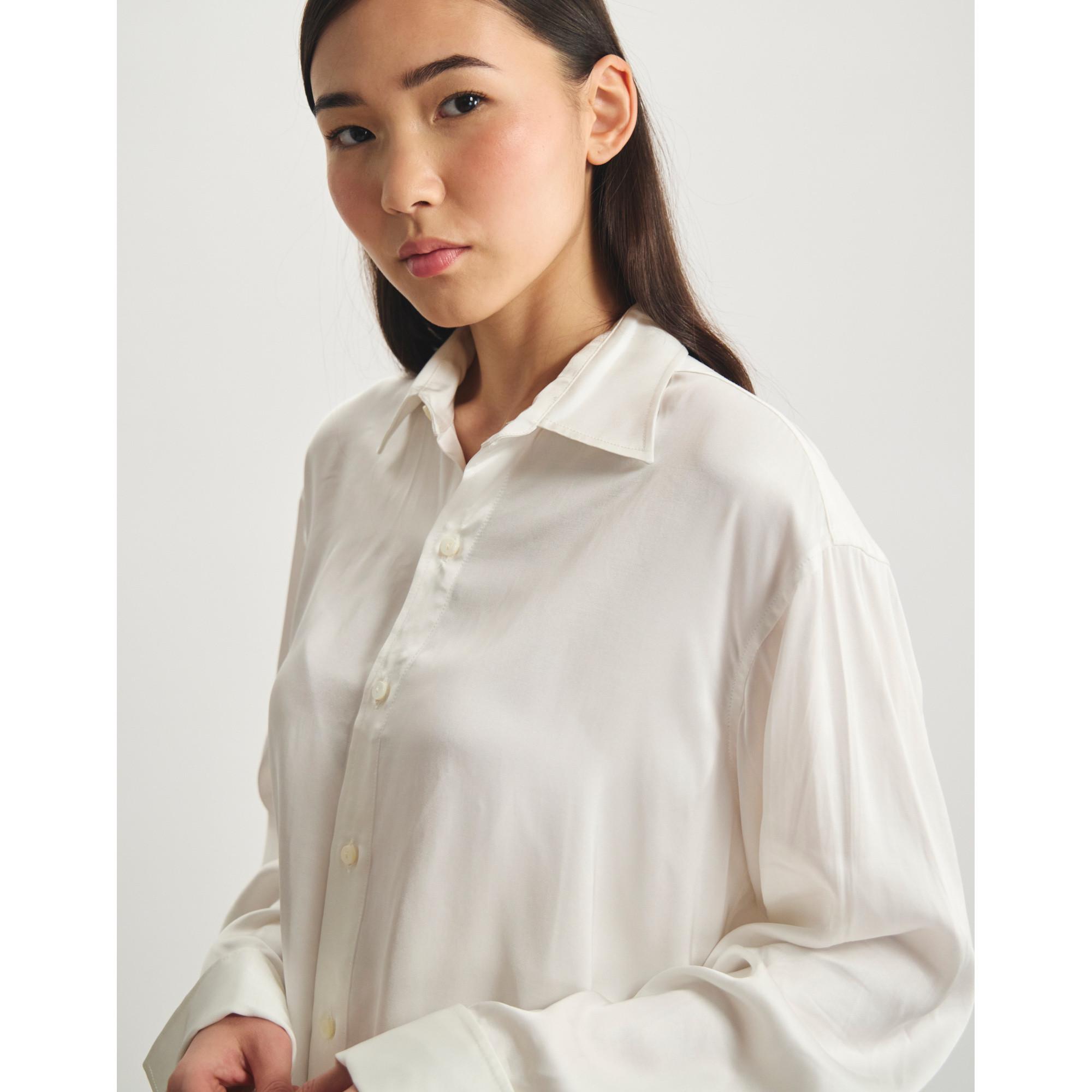 Inès de la Fressange Camicetta Maniche Lunghe Taglio Dritto  